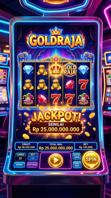 Screenshot proses pengunduhan cepat di aplikasi goldraja.
